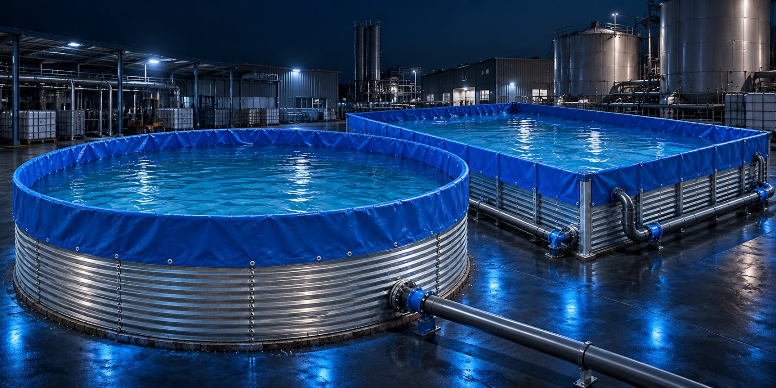 Industrial pools