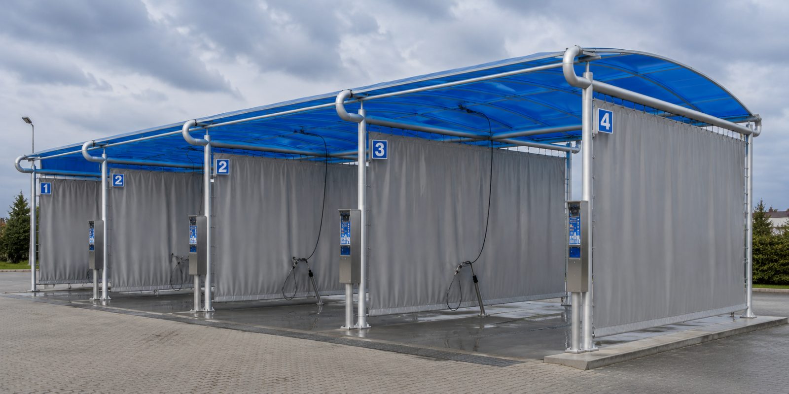 Преградни завеси за автомивки 6