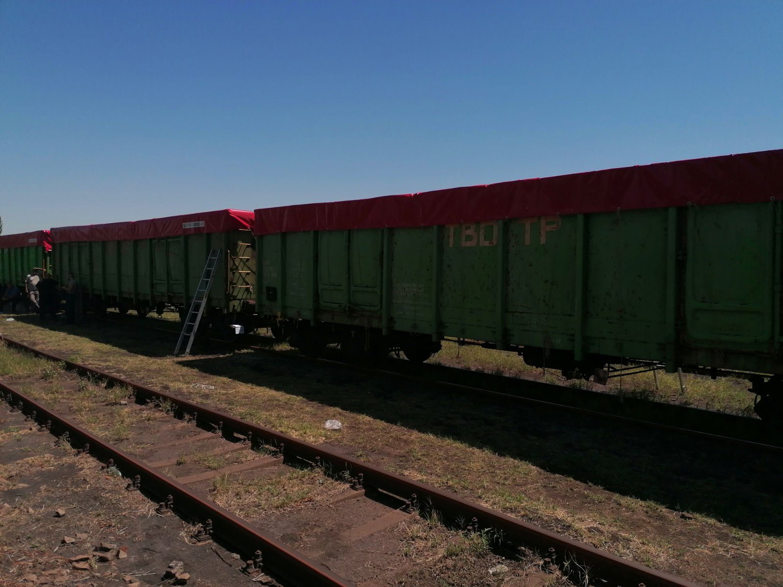 Railway wagon covers 5