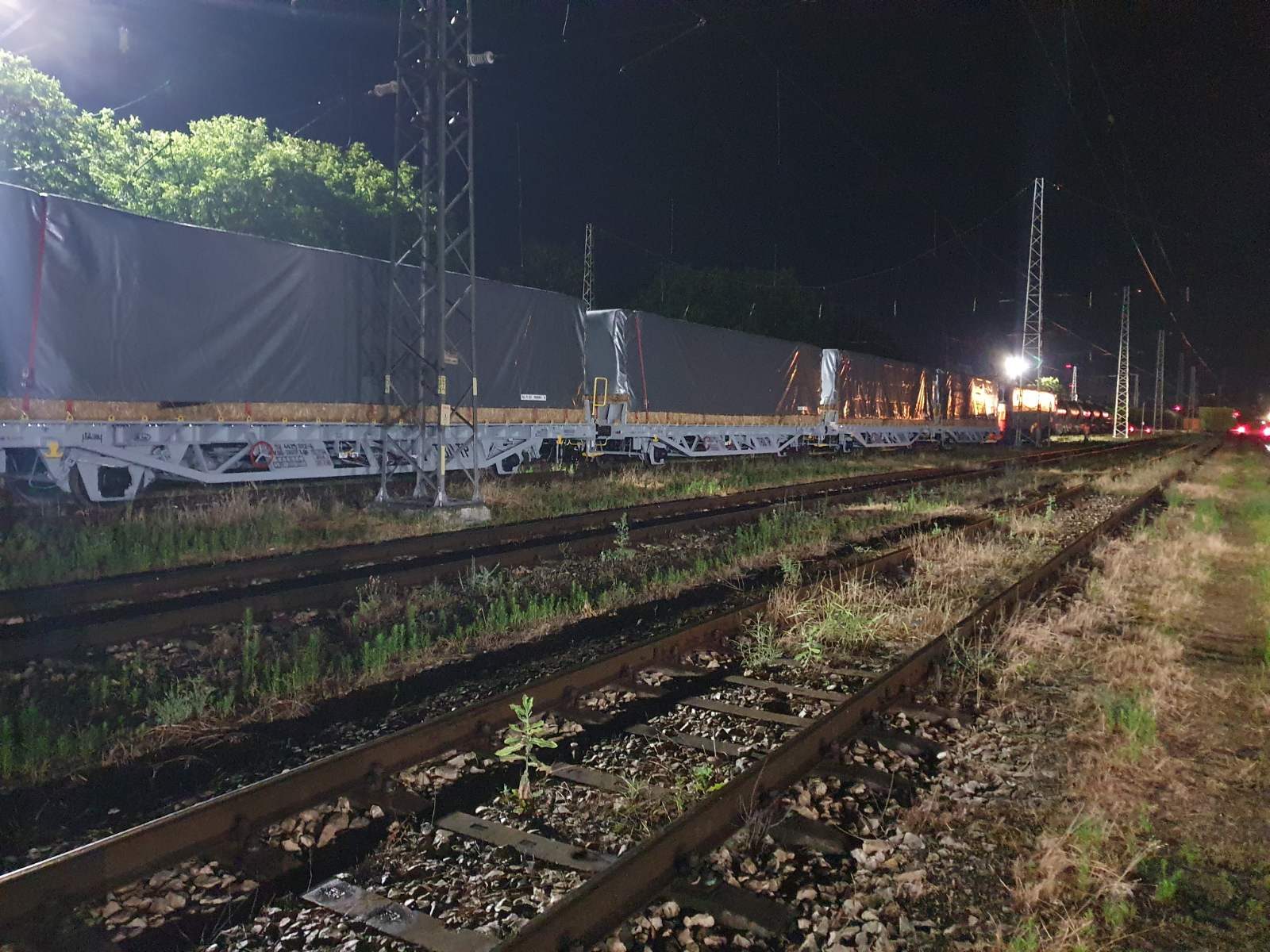 Railway wagon covers 6