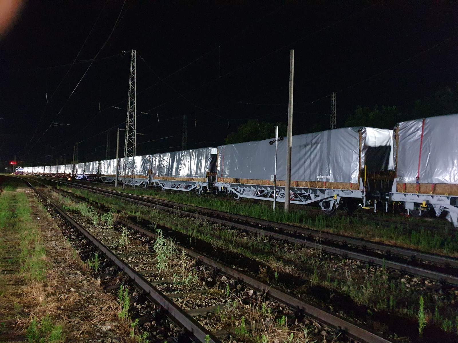 Railway wagon covers 7